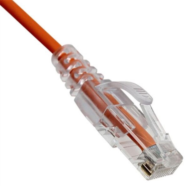 Cable Wholesale CableWholesale 5 ft. Cat6a Slim Ethernet Patch Cable, orange 13X6-63105 - main